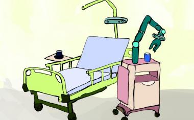 机器人护理:未来的医院病床