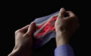 A highly elastic and ultrathin skin display
