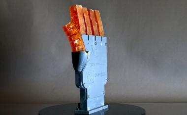 A 3D printed, sweating robot muscle