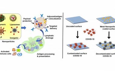 Biomaterials for virus-fighting surfaces