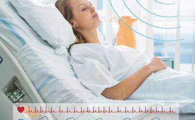 Decentralized patient monitoring: Sensors quickly detect changes in vital signs