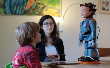 机器人使特殊教育的学生受益