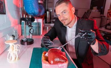 3D打印肝脏帮助外科医生为手术做准备