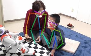 个性化深度学习装备用于自闭症治疗的机器人