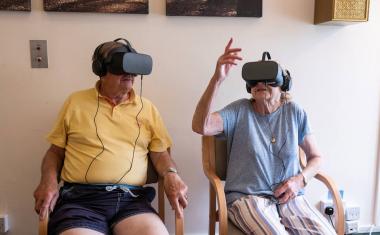 虚拟现实提高了癌症患者的心理健康