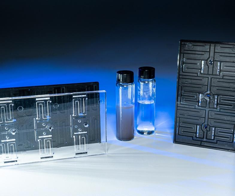芯片上的微型实验室用于净水