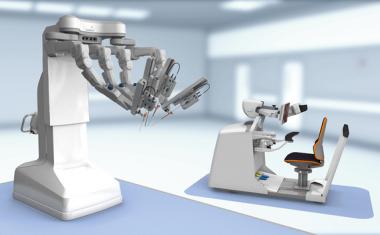 一个可以进行微创腹腔镜检查的机器人