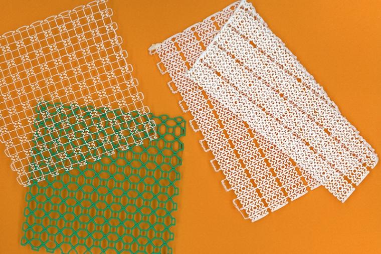 麻省理工学院工程师3D打印弹性网格，与定制的模式设计是…