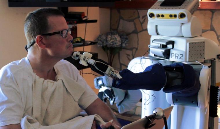 机器人身体代理可以帮助有严重运动障碍的人互动……