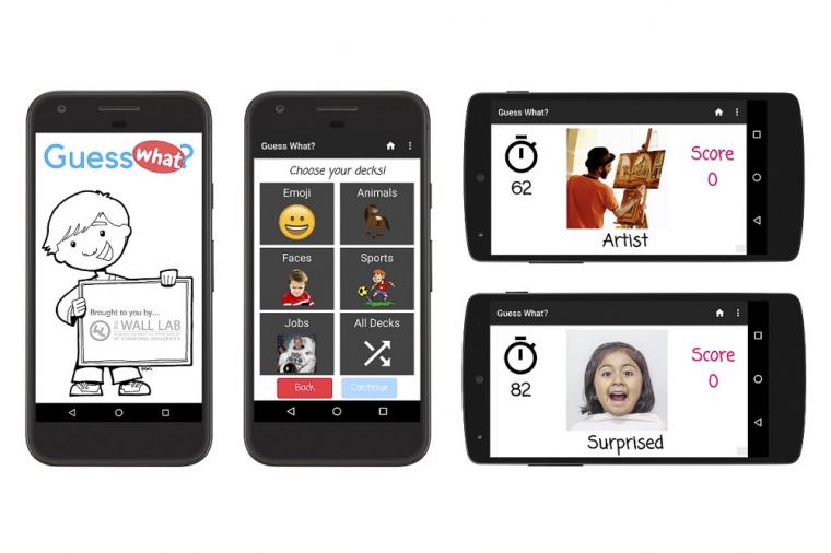 一款可以帮助诊断自闭症的智能手机应用程序使用游戏鼓励孩子们。。。
