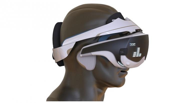 ngoggle由头部安装的虚拟现实护目镜组成，这些护目镜使用光来...