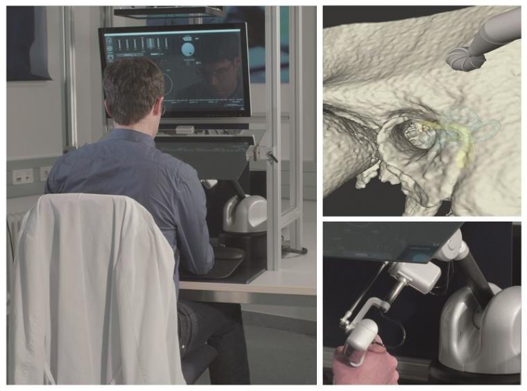 “HandsOn。“外科”培训师:具有风险结构的虚拟骨骼和外科……